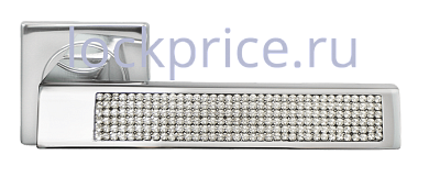 Картинка Дверные ручки MORELLI LUXURY DC-4-S CRO (DOLCE VITA/СЛАДКАЯ ЖИЗНЬ) Цвет - Хром
